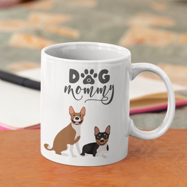 Dog Mommy Basenji Hounds Niedlich Kaffeetasse (Von Creator hochgeladen)