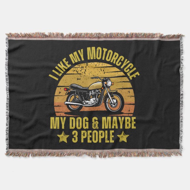 Dog Motorrad Decke (Vorderseite)