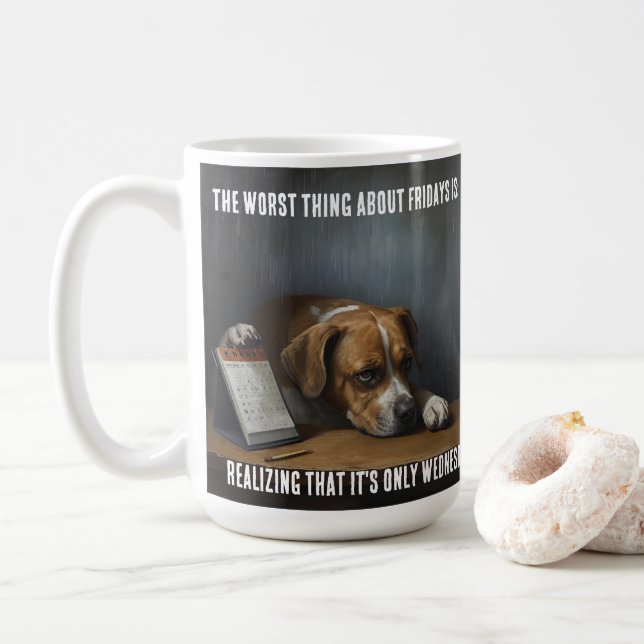 Dog Mug (Avec donut)