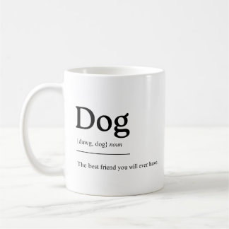 Dog Mug: Man's Best Friend Kaffeetasse