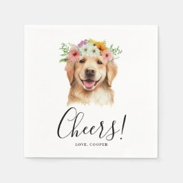 Dog Napkins Wedding Serviette