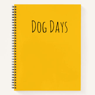 Dog-Notebook Notizbuch