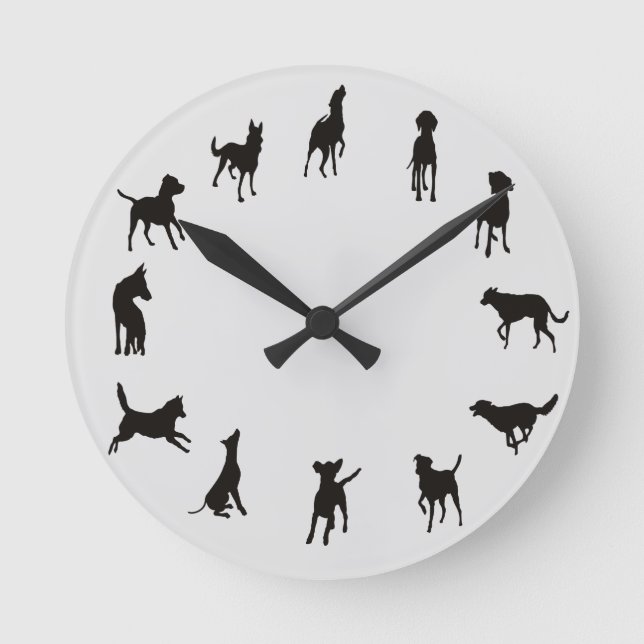 Dog O'Clock Hund Uhr Uhr Uhr Uhr Uhr Uhr Uhr Uhr U (Vorderseite)