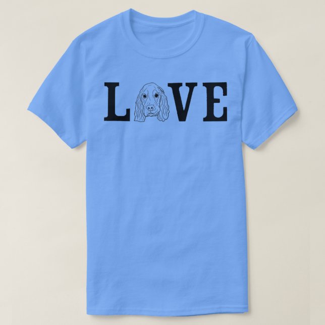 Dog Owner Love Cocker Spaniel  T-Shirt (Design vorne)