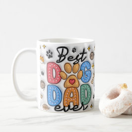 Dog Papa Persönliche Umarmung mit Foto Kaffeetasse