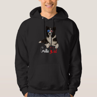 Dog Papa Puppy Vater Collie Hoodie