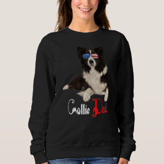 Dog Papa Puppy Vater Collie Sweatshirt