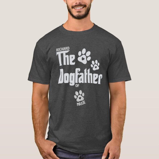 Dog Papa T-Shirt (Vorderseite)