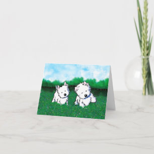 Dog Park Westies Karte