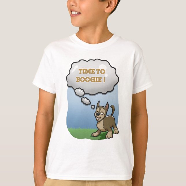 Dog Paw Dance Boogie T - Shirt (Vorderseite)