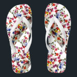 DOG PAW DRUCKEN WATERING KANN FLIP FLOPS<br><div class="desc">DOG PAW PRINTS - farbenfrohe, zarte Blume und Schmetterlinge, die mit den Pfoten meines Hundes in ungiftigen Aquarellfarben gemalt wurden - teilen Sie Ihre Liebe von Hunden mit Familie und Freunden, jung und alt, zu jedem Anlass, jede Feier, jeden Urlaub. Machen Sie Ihr persönliches Geschenk mit Stil und Liebe. Seien...</div>