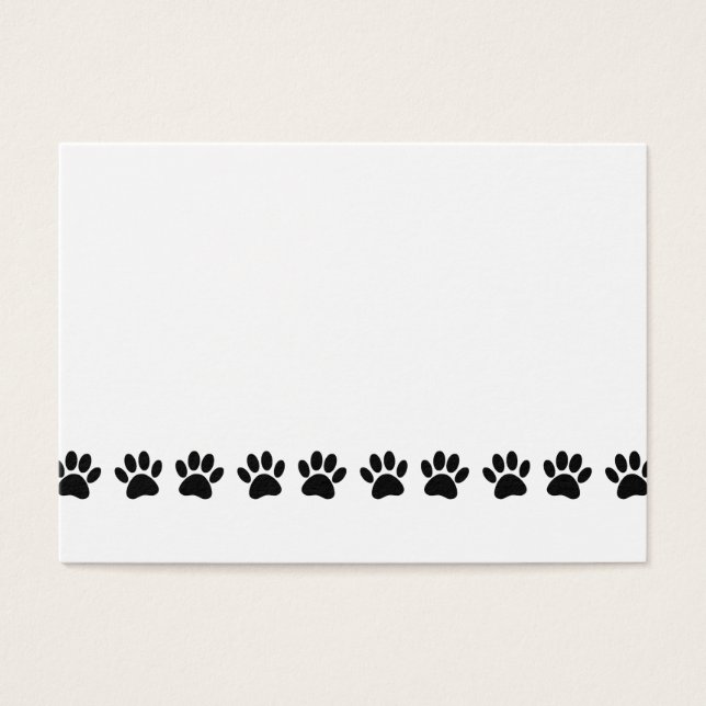 Dog Paw Muster (Vorderseite)