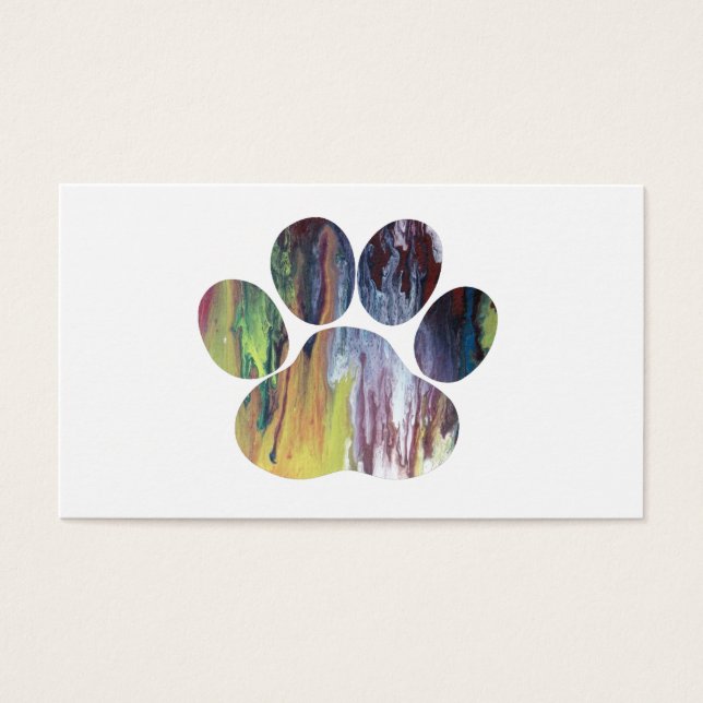 Dog Paw Print (Vorderseite)