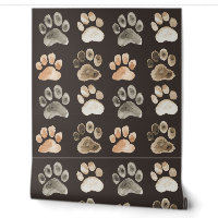 Dog Paw Print Brown and Gray Boys