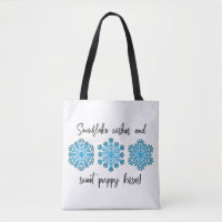 Dog Paw Snowflake Kisses