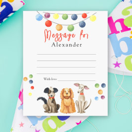 Dog Paw-ty Kids Zeitkapsel