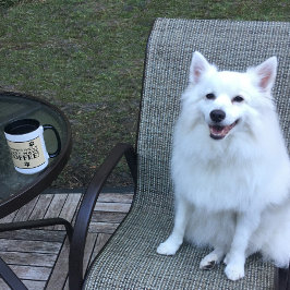 Dog Paw Typografie Coffee Lover's Niedliche Spezia Tasse