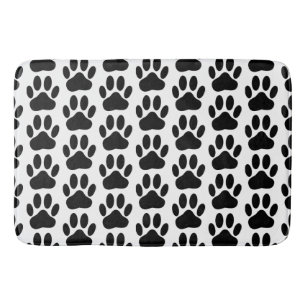 Dog Pawprint Badematte