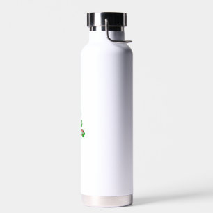 Dog Paws Print Christmas Tree für Hunde Liebhaber Trinkflasche