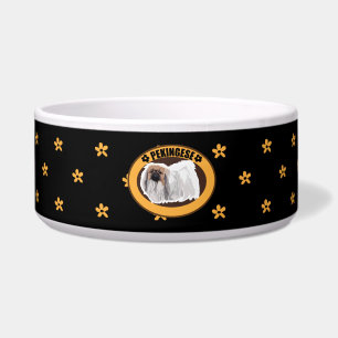 Dog pekingese napf