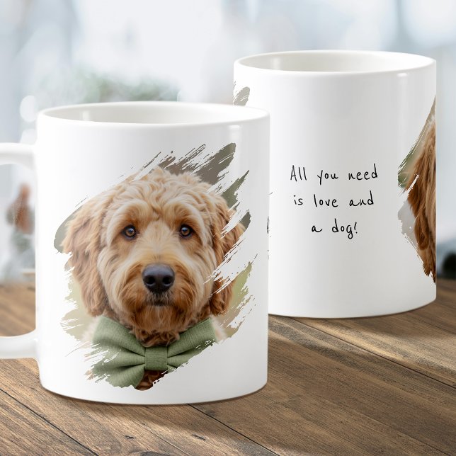 Dog Photo Coffee Mug Personalized Pet Lover Gift (Créateur téléchargé)