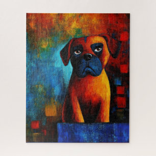 Dog Portrait Art Puzzle