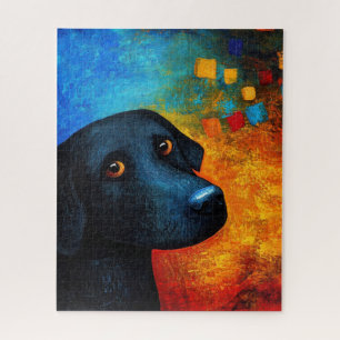 Dog Portrait Art Puzzle