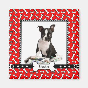 Dog Portrait Foto Template Kühlschrankmagnet