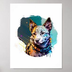 Dog Portrait Poster