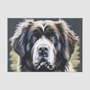Dog Portrait Seidenpapier