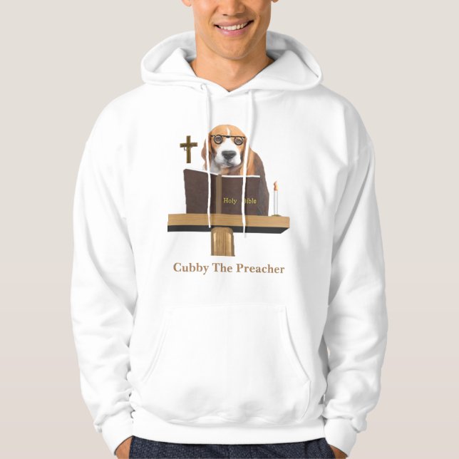 Dog Preacher Hoodie (Vorderseite)
