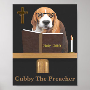 Dog Preacher Poster