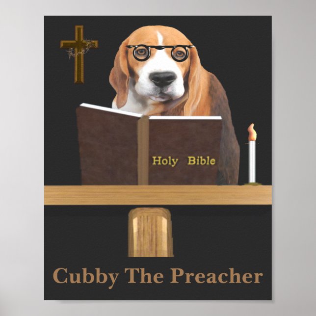 Dog Preacher Poster (Vorne)