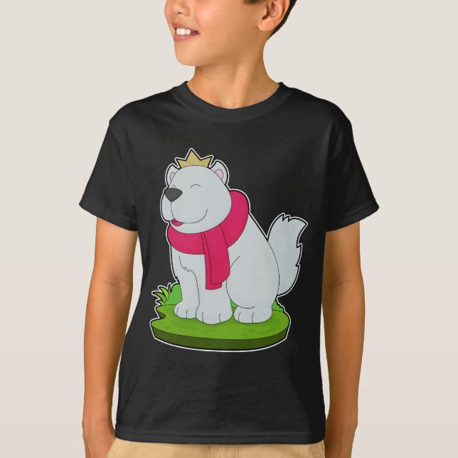 Dog Prince Crown T-Shirt (Vorderseite)