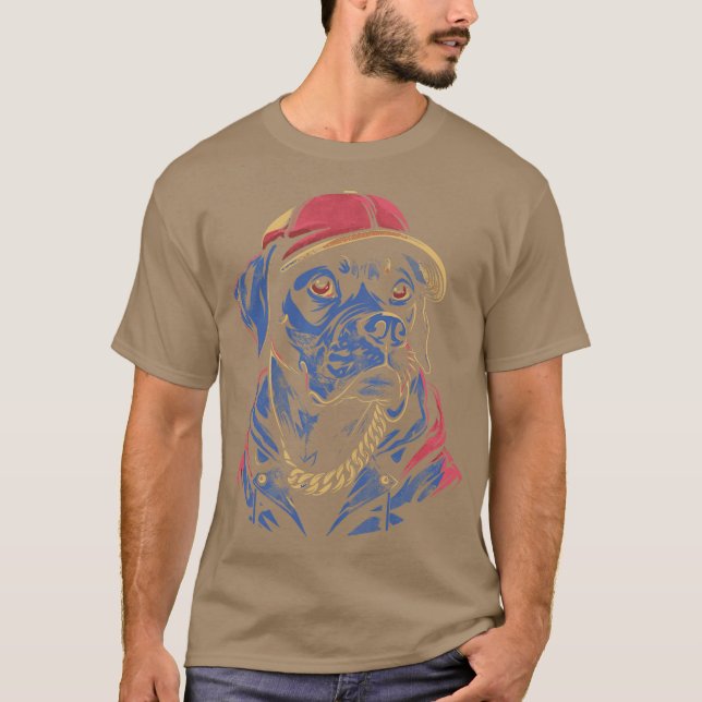 Dog Rapper T-Shirt (Vorderseite)