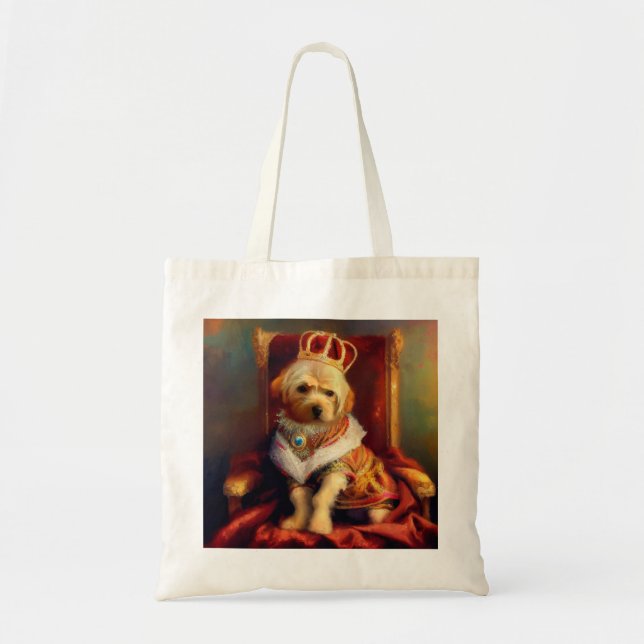 Dog Renaissance King Tragetasche (Vorne)