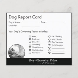 Dog Report Card für Hunde-Groomer