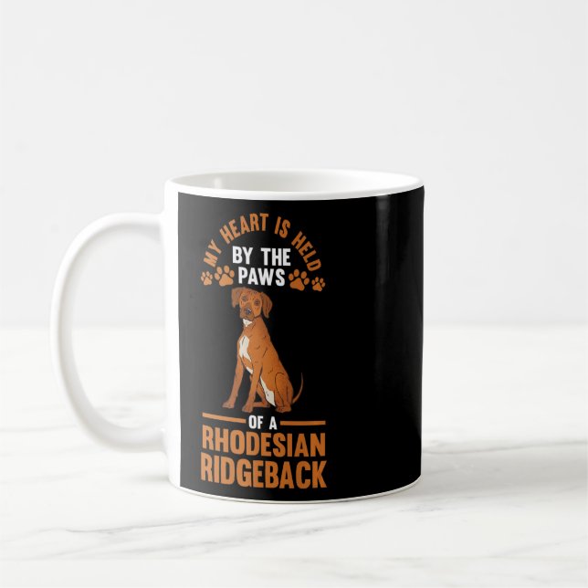 Dog Rhodesian Ridgeback Kaffeetasse (Links)
