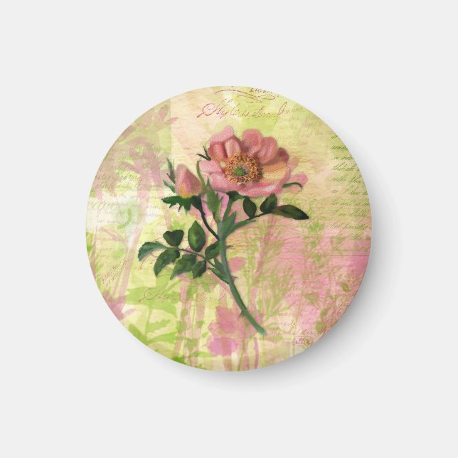 Dog Rose Magnet (Vorne)