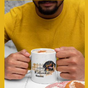 Dog Rottweiler Pet Tasse, Cup Kaffeetasse