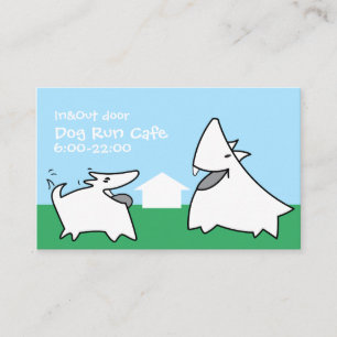 Dog Run Cafe 2 Visitenkarte