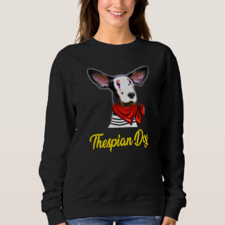 Dog Schauspiel Pet der musikalischen Probe Sweatshirt