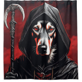 Dog Shaman Duschvorhang