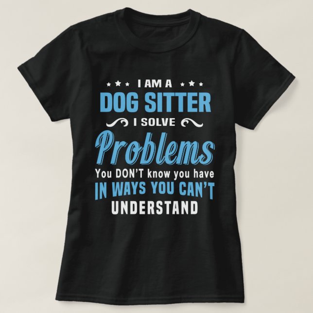 Dog Sitter T-Shirt (Design vorne)