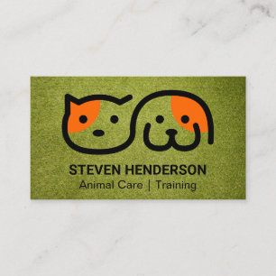 Dog Sitter   Tierpflege   Astro Turf Visitenkarte