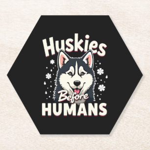 Dog Sledding Mushing Adventure Husky Team Winter Untersetzer
