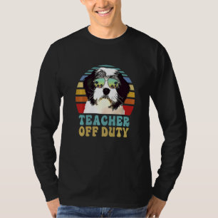 Dog Summ Lehrer von der Pflicht Polnisch Lowland S T-Shirt