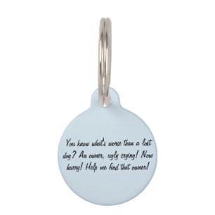 Dog-Tag Haustiermarke