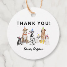 Dog Theme Let's Pawty Dog Birthday Party