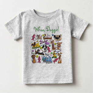Dog Themed Collage Baby T-shirt
